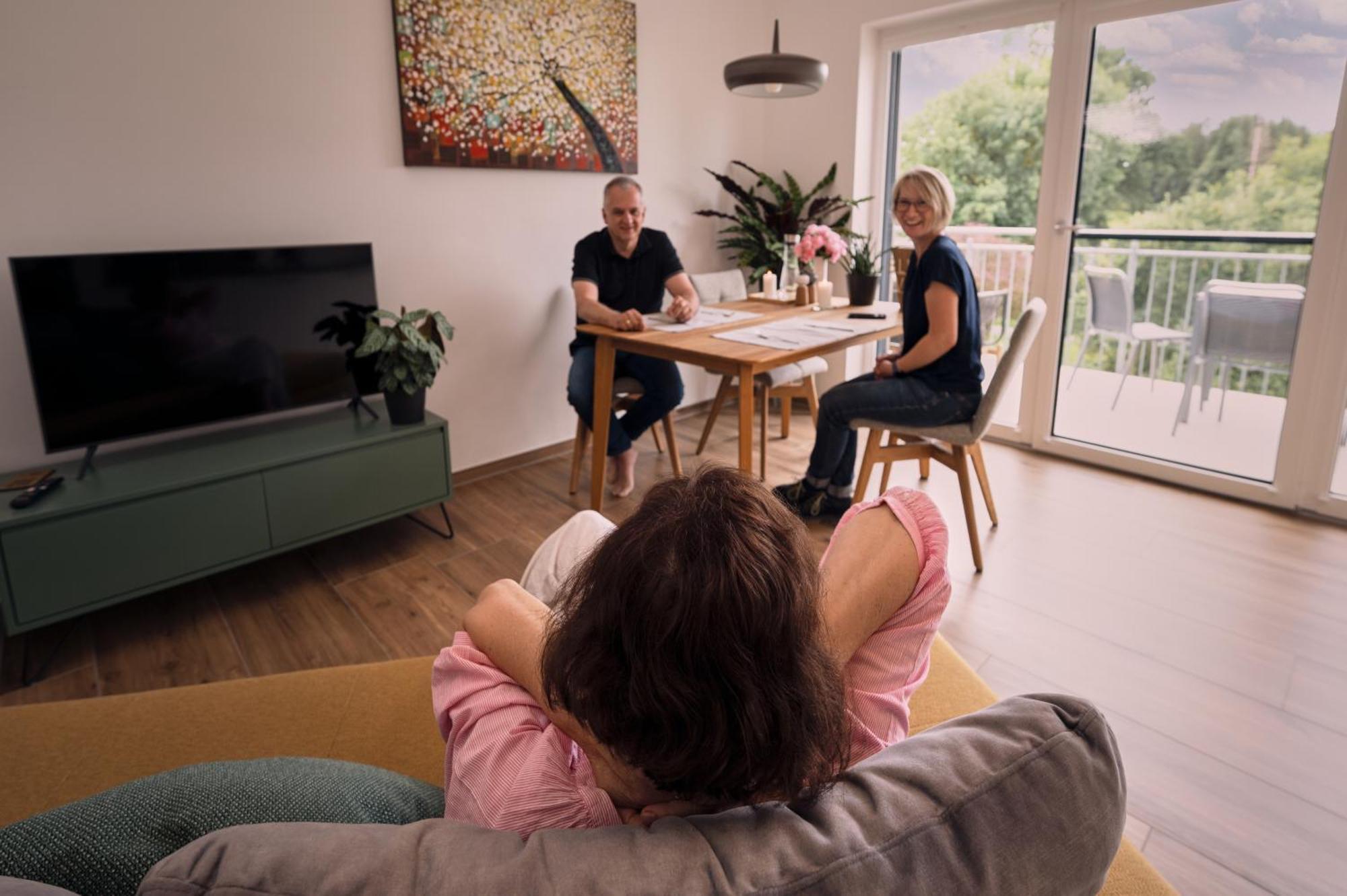 Bleibe Vier Ferienwohnungen Wunsiedel Luaran gambar
