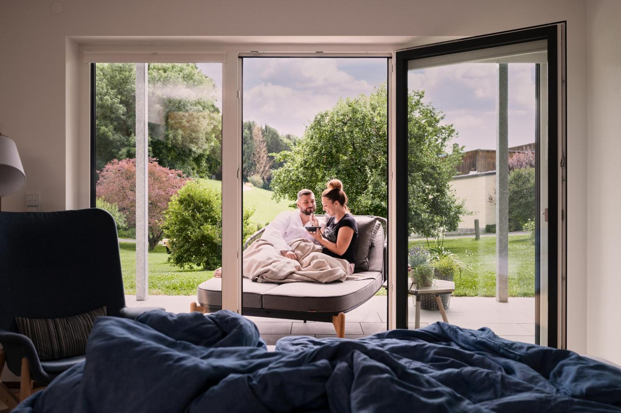 Bleibe Vier Ferienwohnungen Wunsiedel Luaran gambar